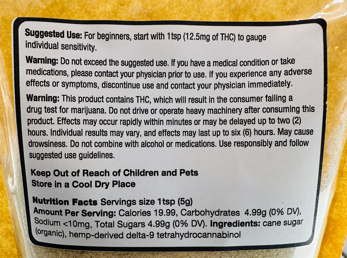Organic Infused Cane Sugar